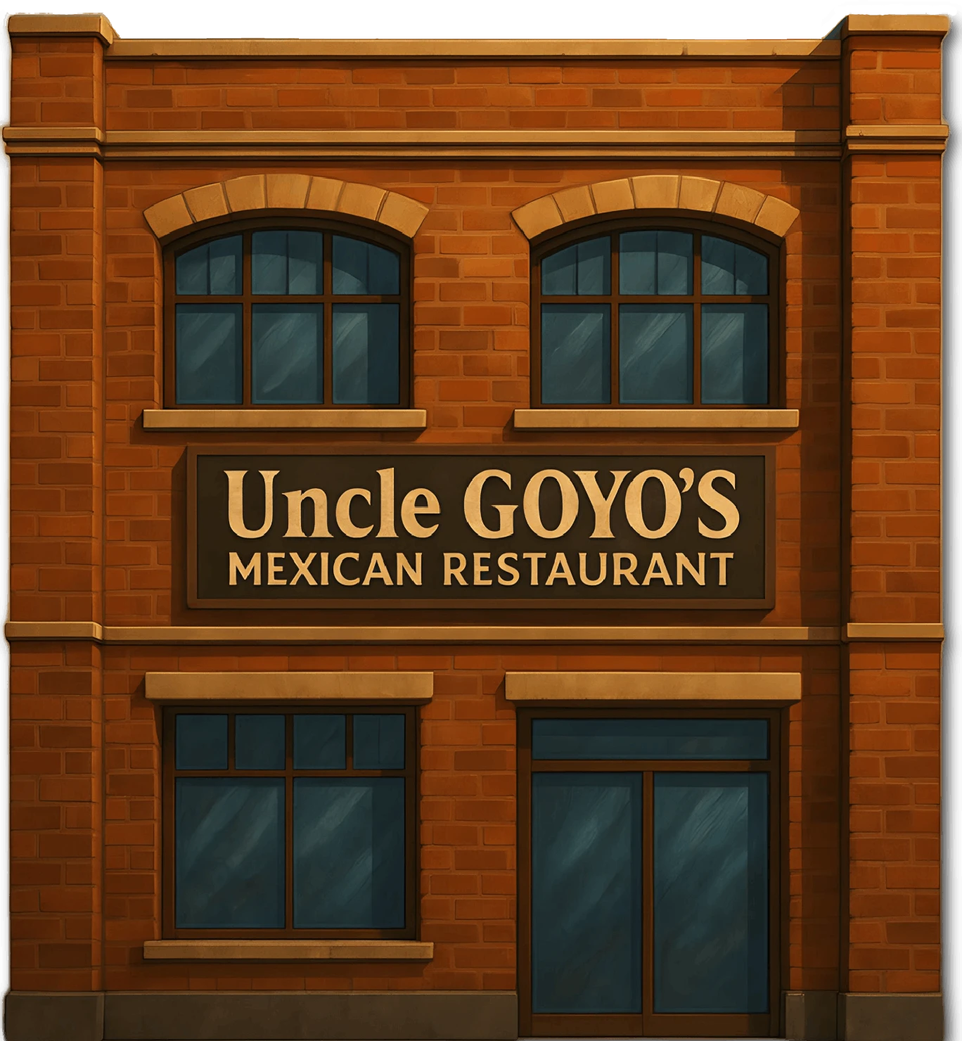 Uncle Goyo's building illustration